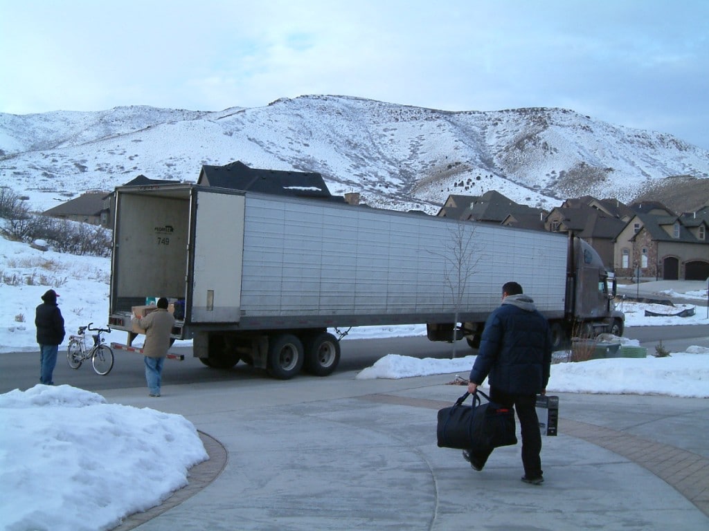 Loading the Moving Truck