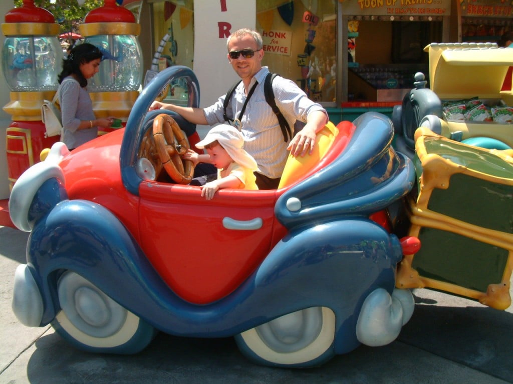 Gianni and Leo at Disney