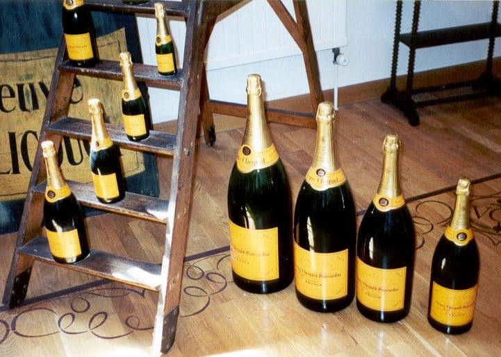 Champagne Bottle Sizes
