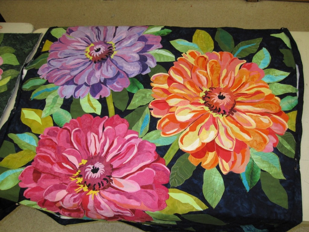 Three Flowers Quilt