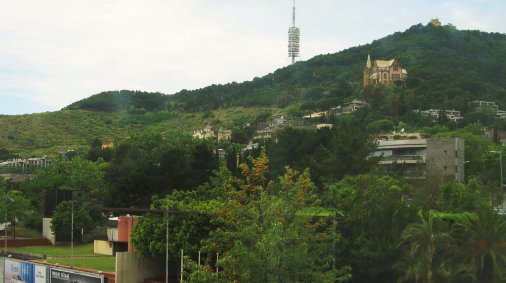 View from hospital room lounge